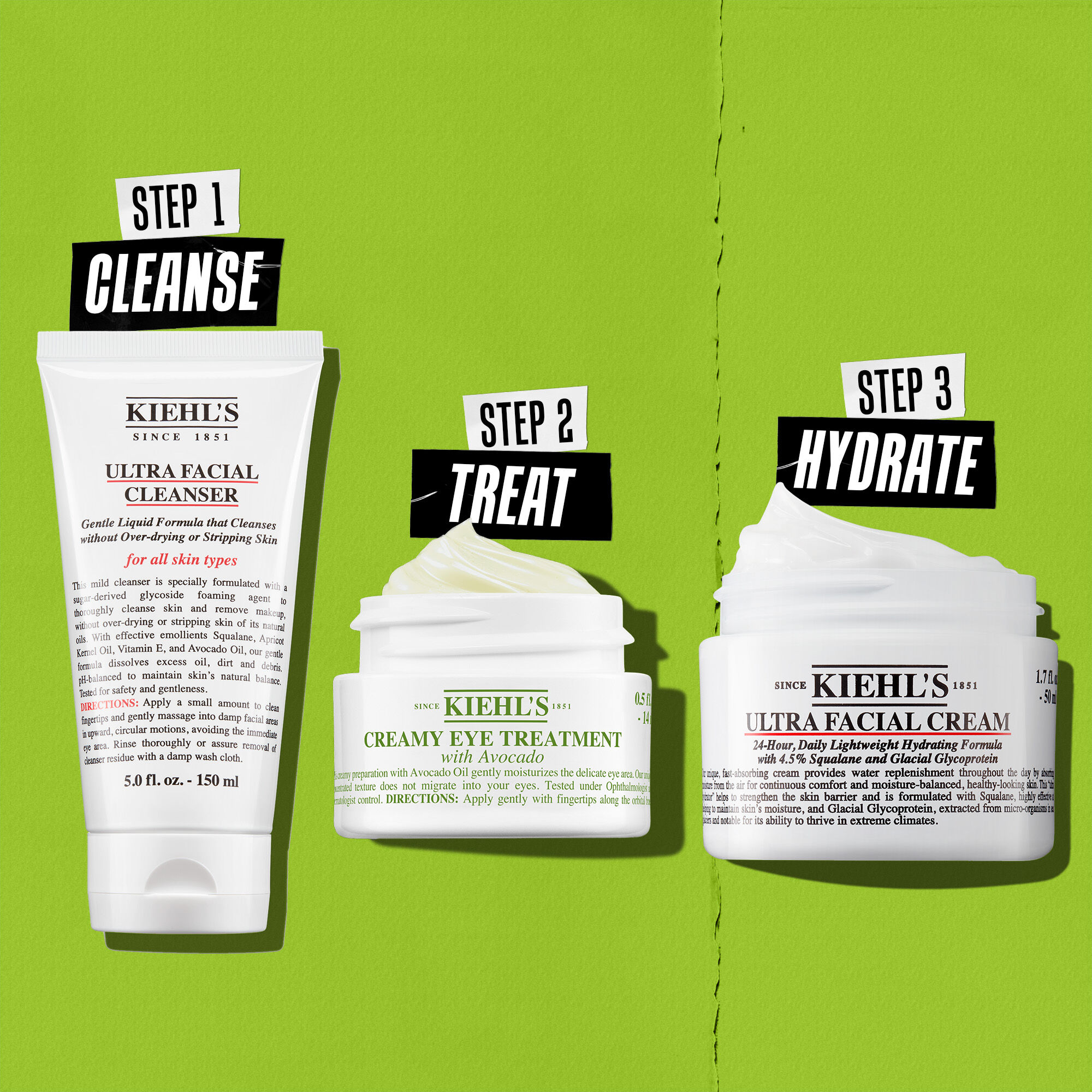 Avocado Eye Cream – Brightening and Hydrating Eye Cream – Kiehl's