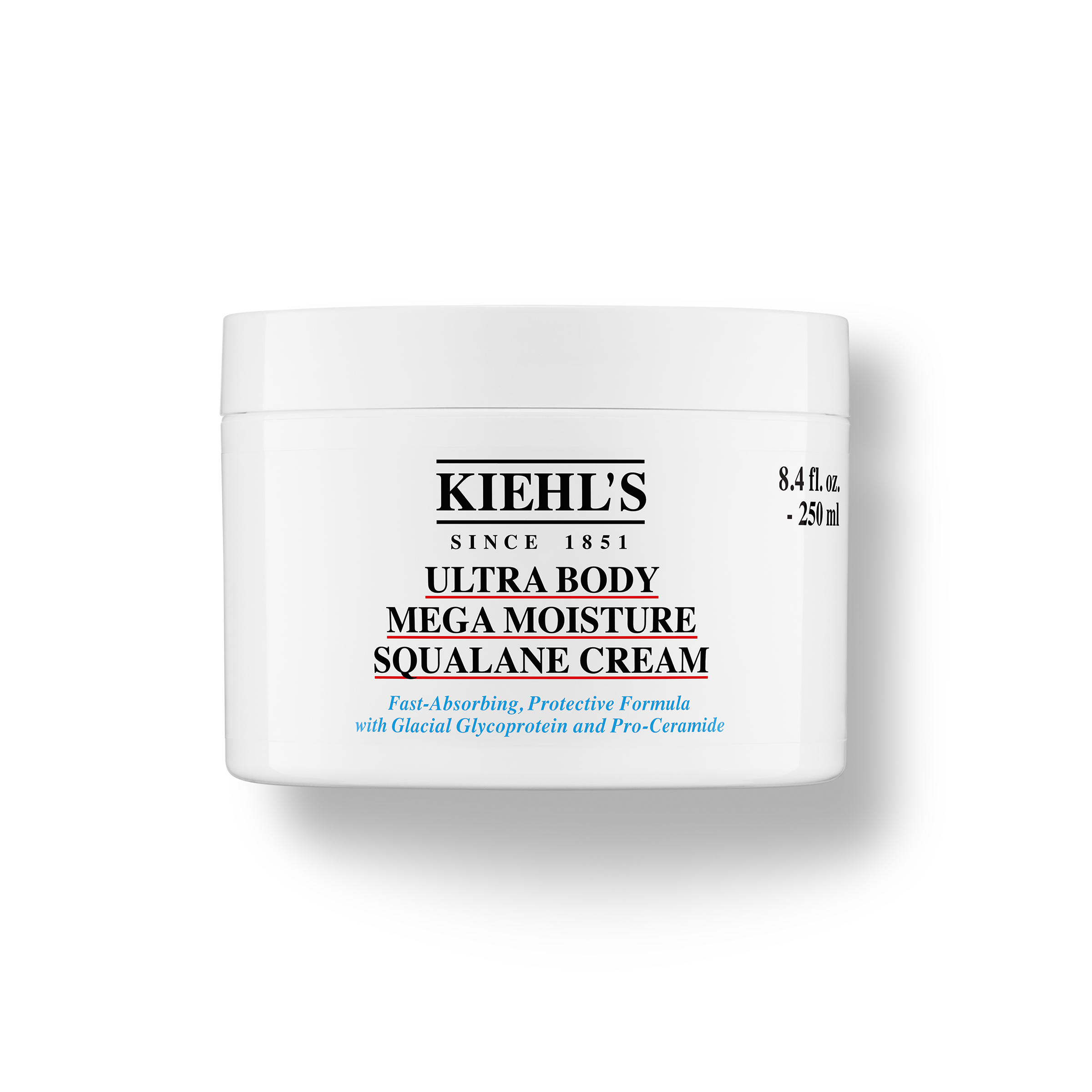 Kiehl's Ultra Body Mega Moisture Squalane Cream — Body Lotion | 8.45 fl oz