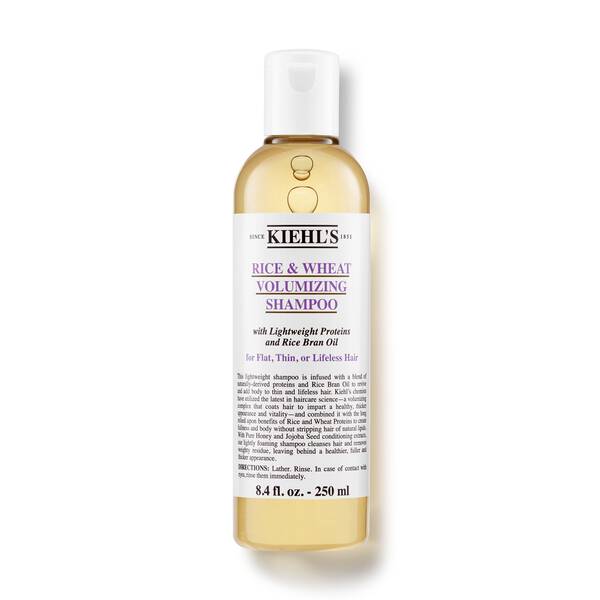 Kiehl's Rice and Wheat Volumizing Shampoo for Fine Hair | 8.45 fl oz