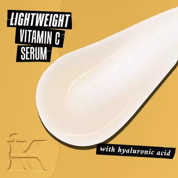 lightweight vitamin c serum with hyaluronic acid 
