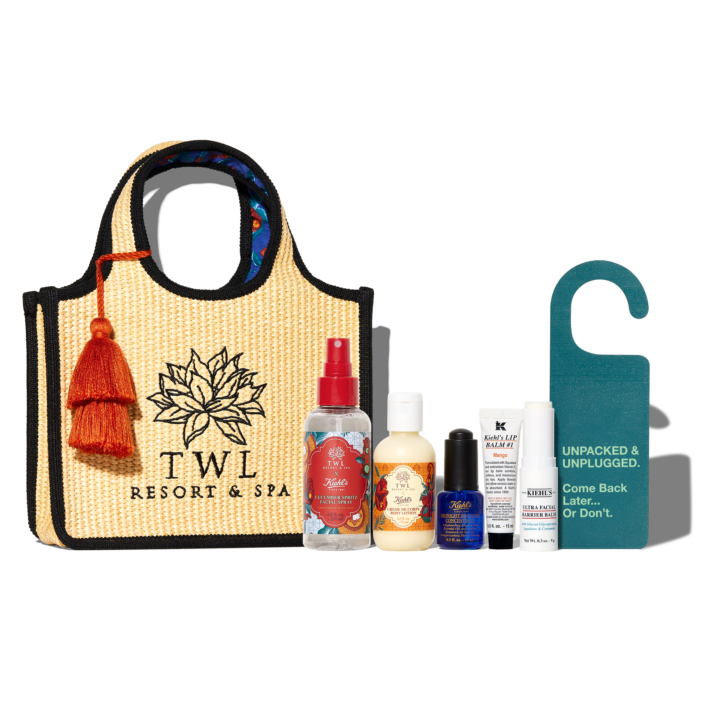 The White Lotus HBO Original Series X Kiehl's Gift Set