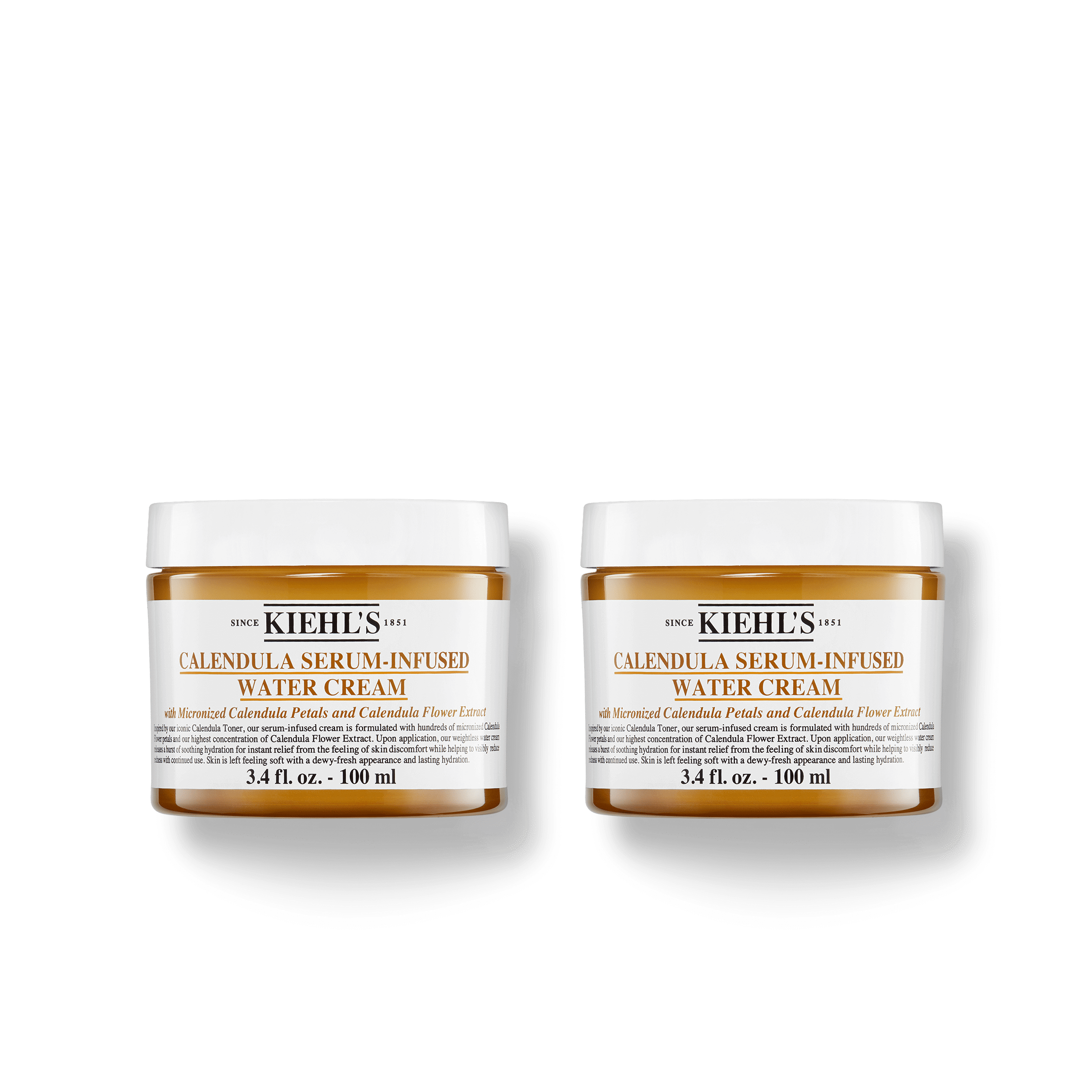 Kiehls Calendula Serum-Infused Water Cream 100ml Duo 192$