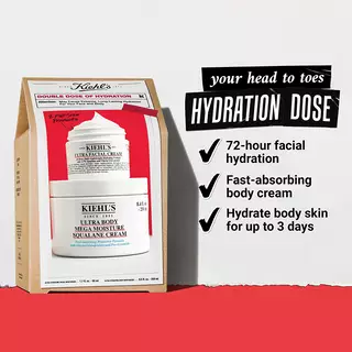 Double Dose Of Hydration Gift Set - Skincare Set - Kiehl's Double Dose Of Hydration Gift Set - Skincare Set - Kiehl's