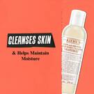 cleanses skin & helps maintain moisture