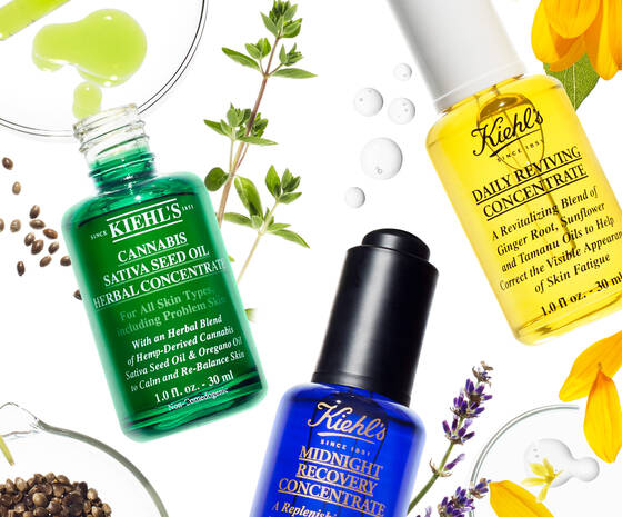 Cannabis Sativa Seed Oil Herbal Concentrate Face Oil