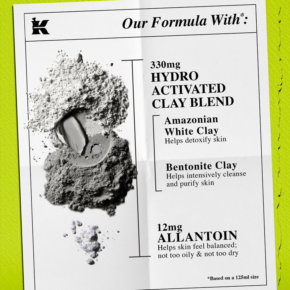 Rare Earth Pore-Minimizing Clay Mask