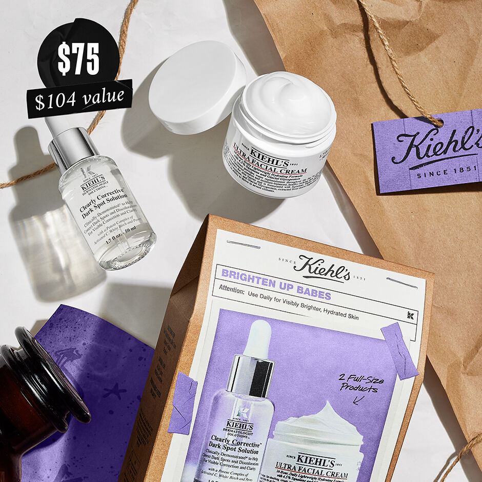 Brighten Up Babes Gift Set - Brightening Skincare Set - Kiehl's