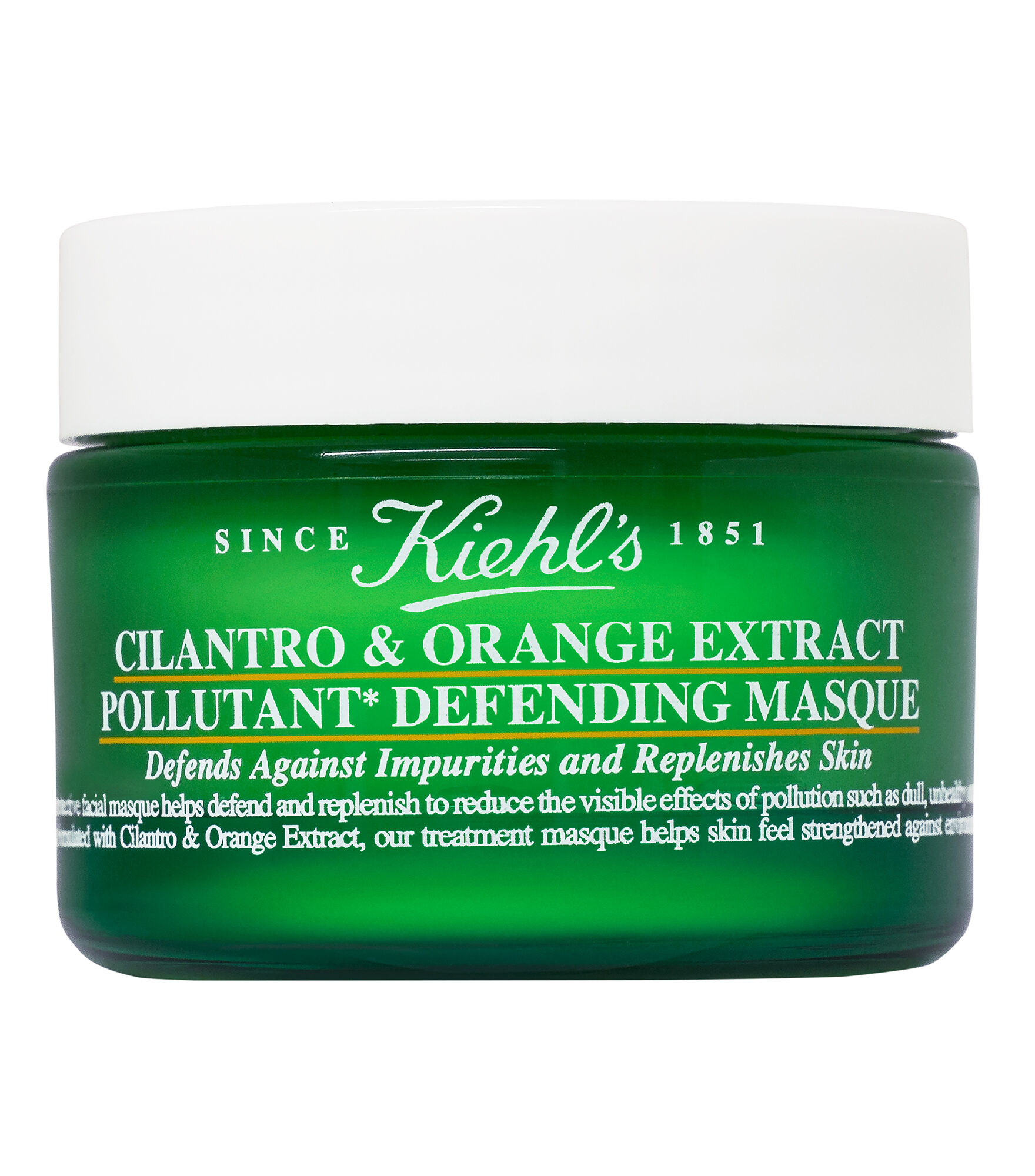 Kiehls Cilantro Orange Extract Pollutant Defending Mask 16$