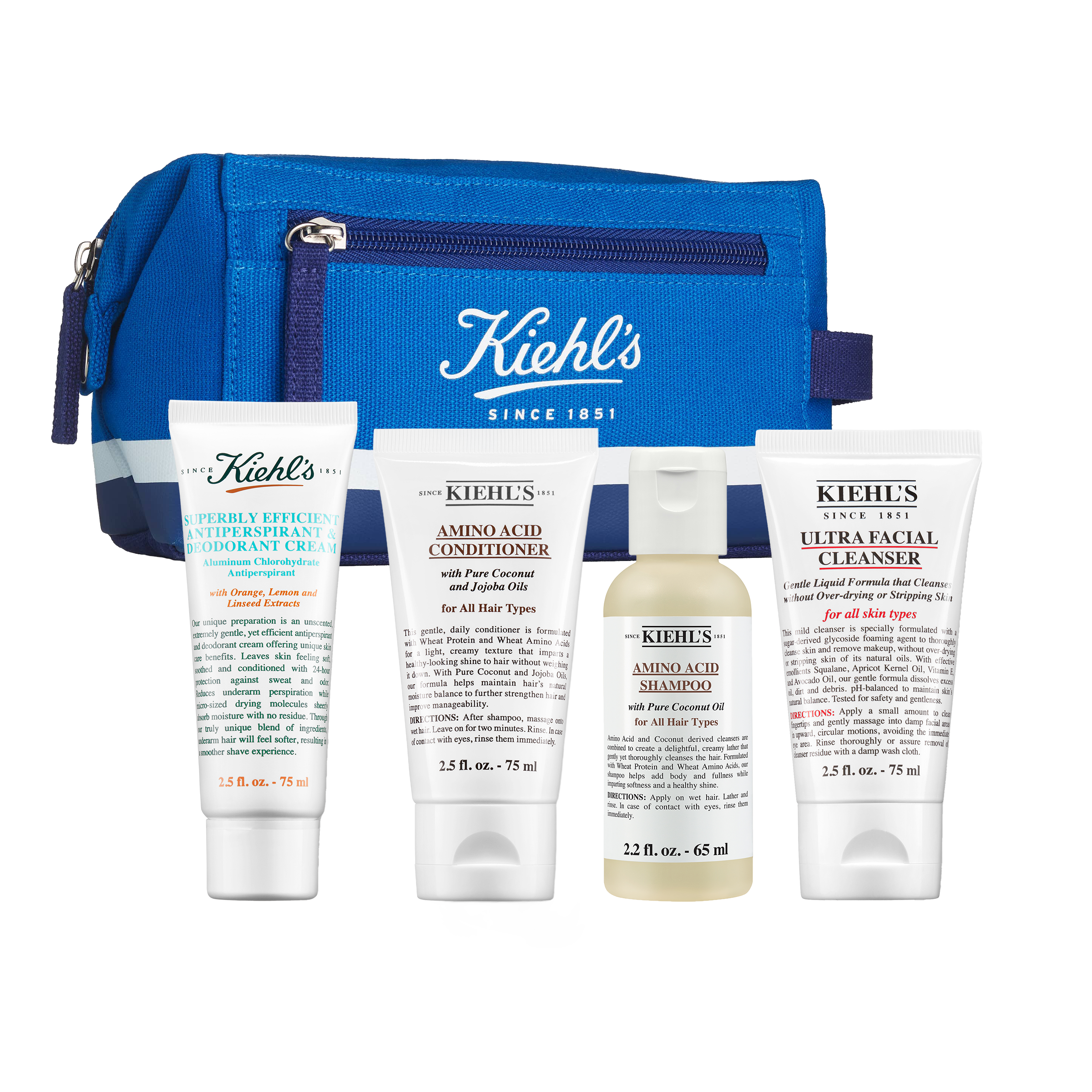 Kiehl’s Made-for-All Gym Value Bundle – Skincare For Gym Bag
