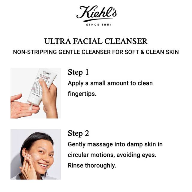 Ultra Facial Cleanser – Gentle Facial Cleanser – Kiehl’s