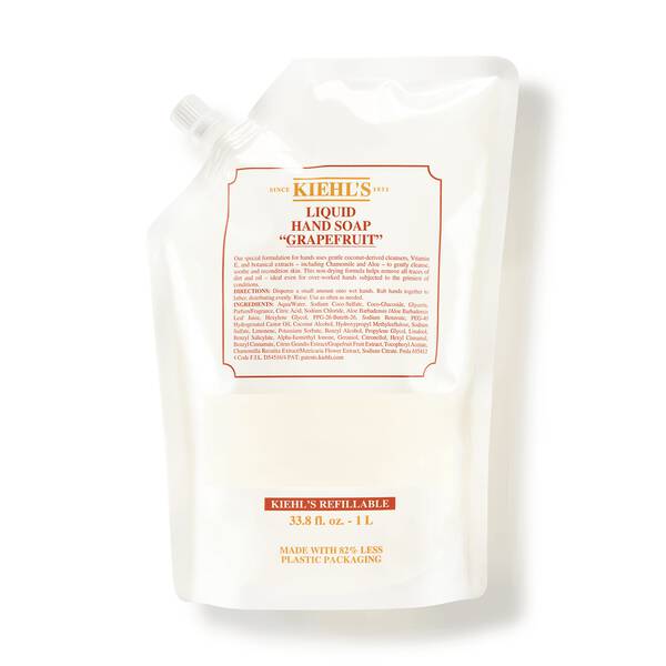 Kiehl's Liquid Hand Soap – Refillable Liquid Hand Soap | 33.8 fl oz/1 L Refill