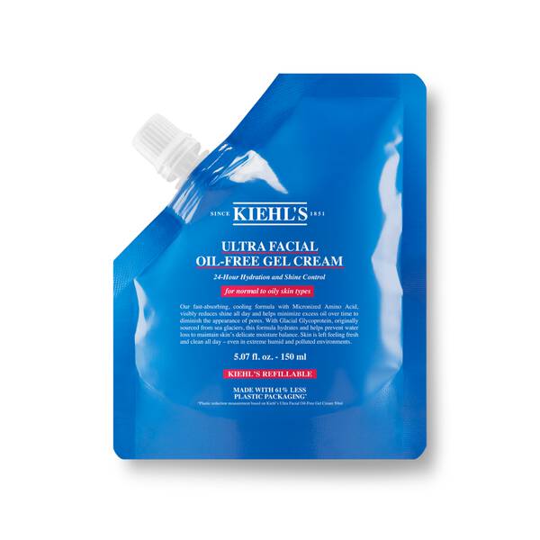 Kiehl's Ultra Facial Oil-Free Gel Cream | Refillable Face Cream | 5.07 fl oz