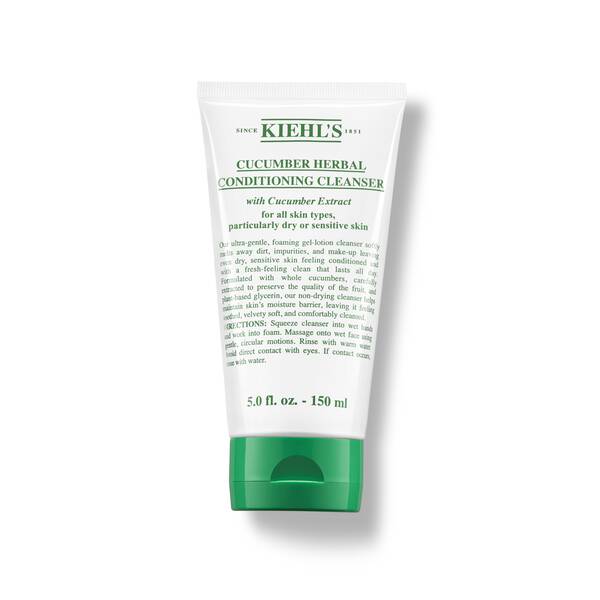 Kiehl's Cucumber Herbal Conditioning Cleanser – Dry Skin Cleanser | 5.07 fl oz