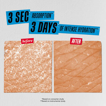 before & after dry skin comparison