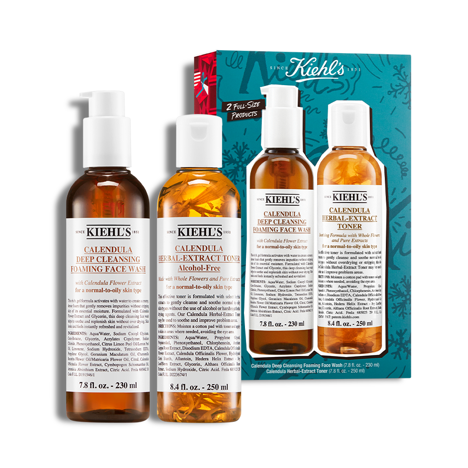 Kiehls Winter Skin Soothers Holiday Gift Set Skincare Set 57$