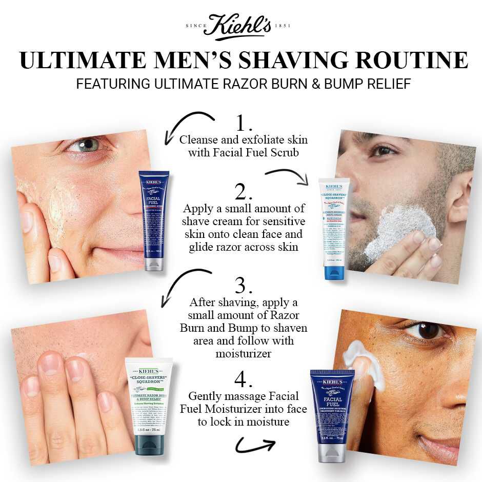 Ultimate Razor Burn Bump Relief Men s After Shave Kiehl s