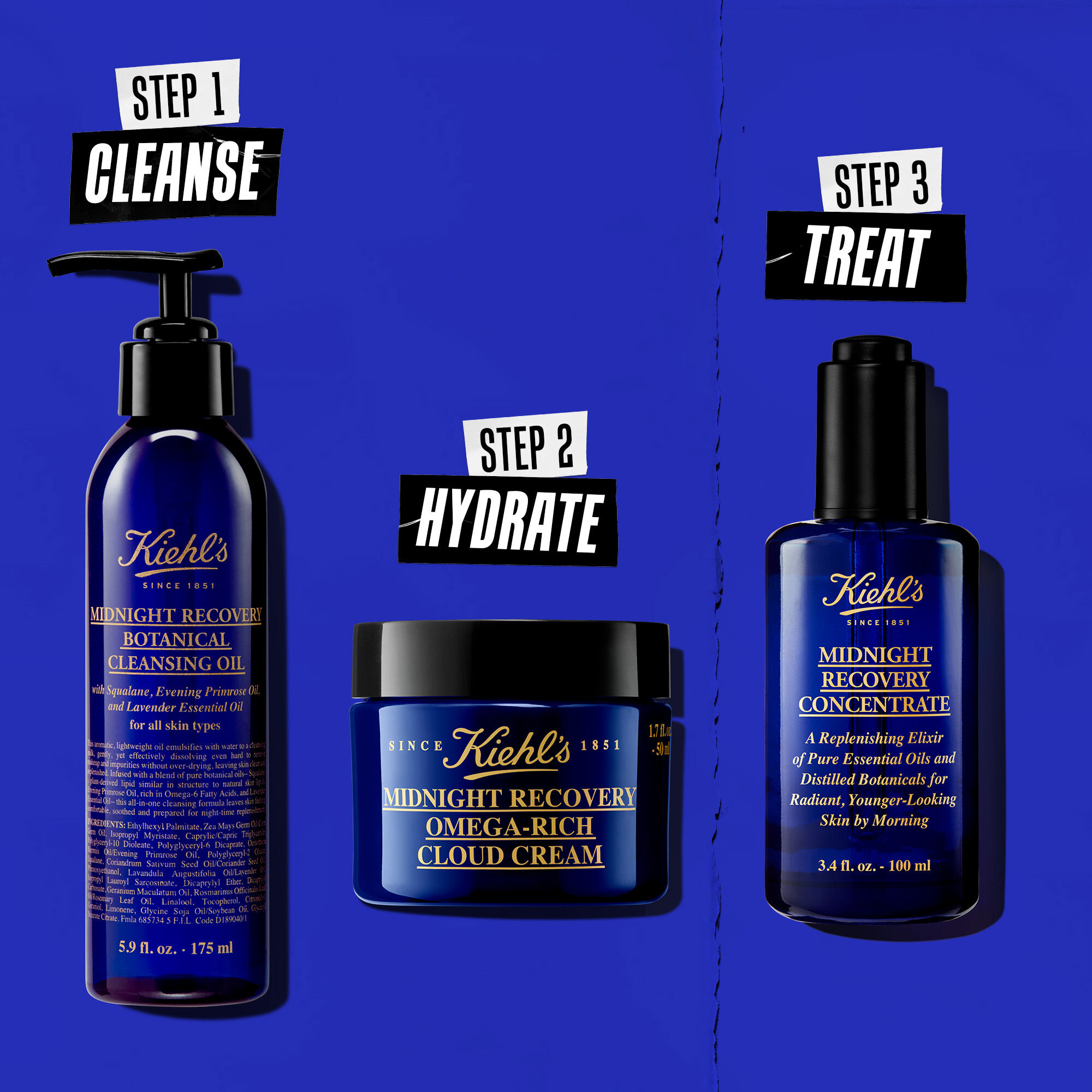 Midnight Recovery Concentrate - Face Oil - Kiehl's