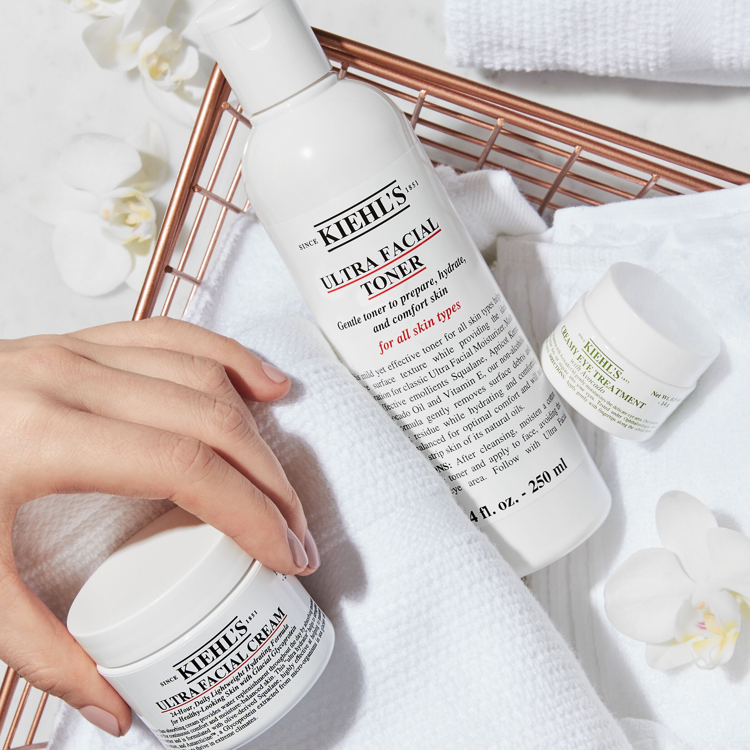 うのにもお得な Alcohol-Free – Toner Facial Ultra Facial Kiehl's – Toner 化粧水・ローション・トナー