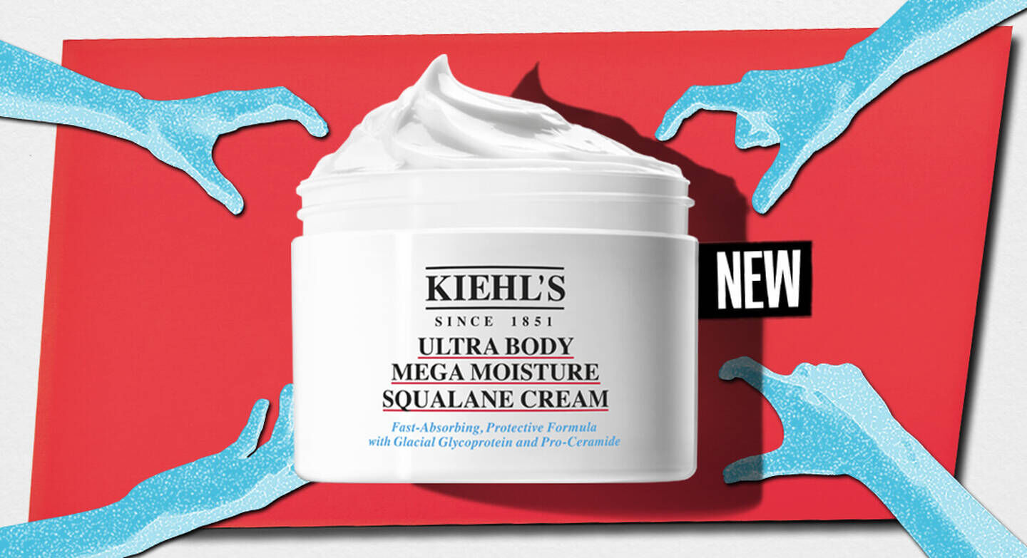 Kiehl’sキールズ　ウルトラボディメガモイスチャスクワランクリーム250ml Ultra Body Mega Moisture Squalane Cream — Body Lotion — Kiehl's