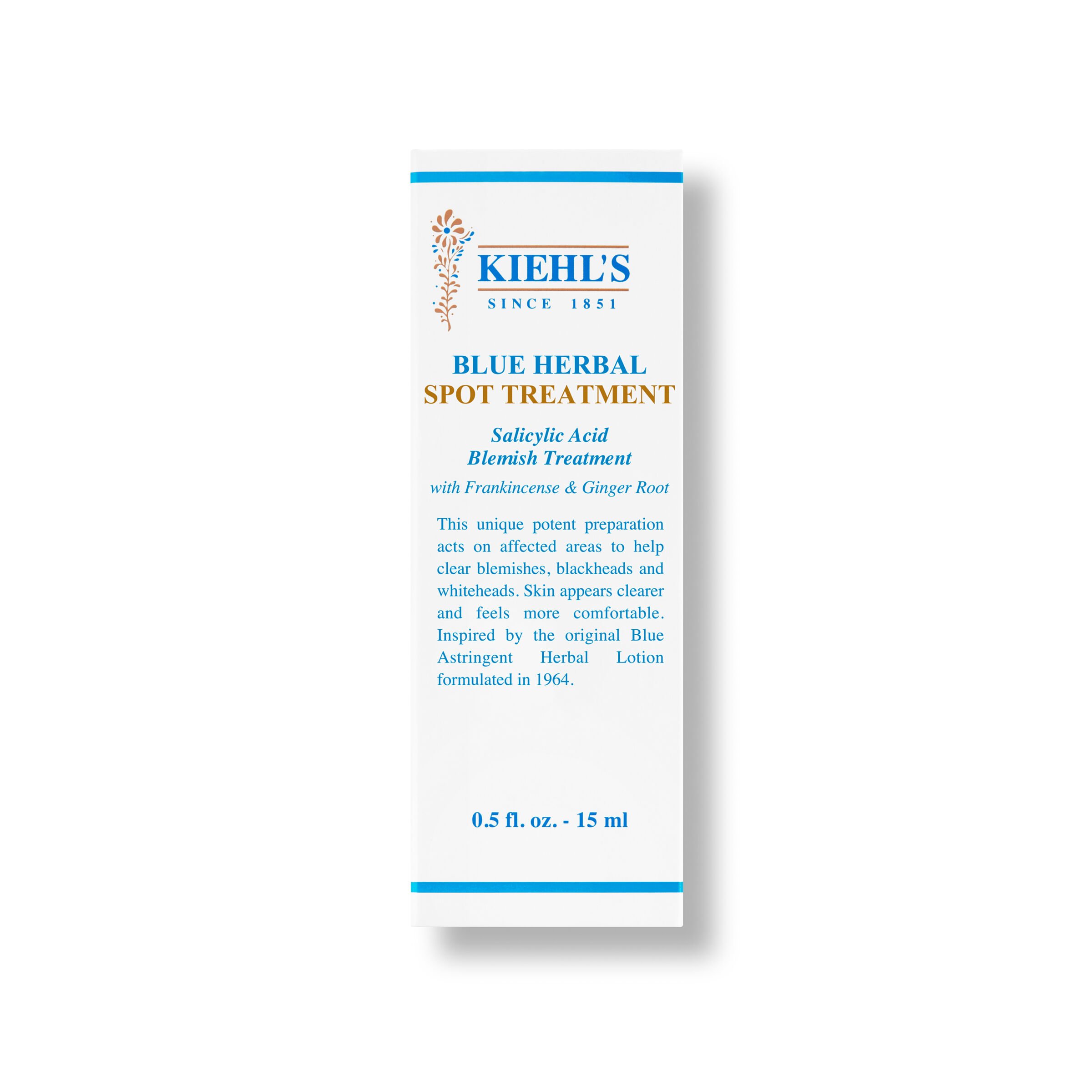 Kiehl's blue herbal shop acne cleanser treatment