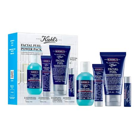 Kiehls Facial Fuel Power Pack Set