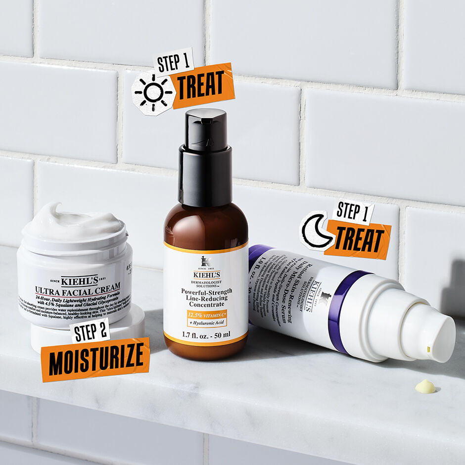 Skin-Smoothing Solutions Gift Set - Skincare Set - Kiehl's