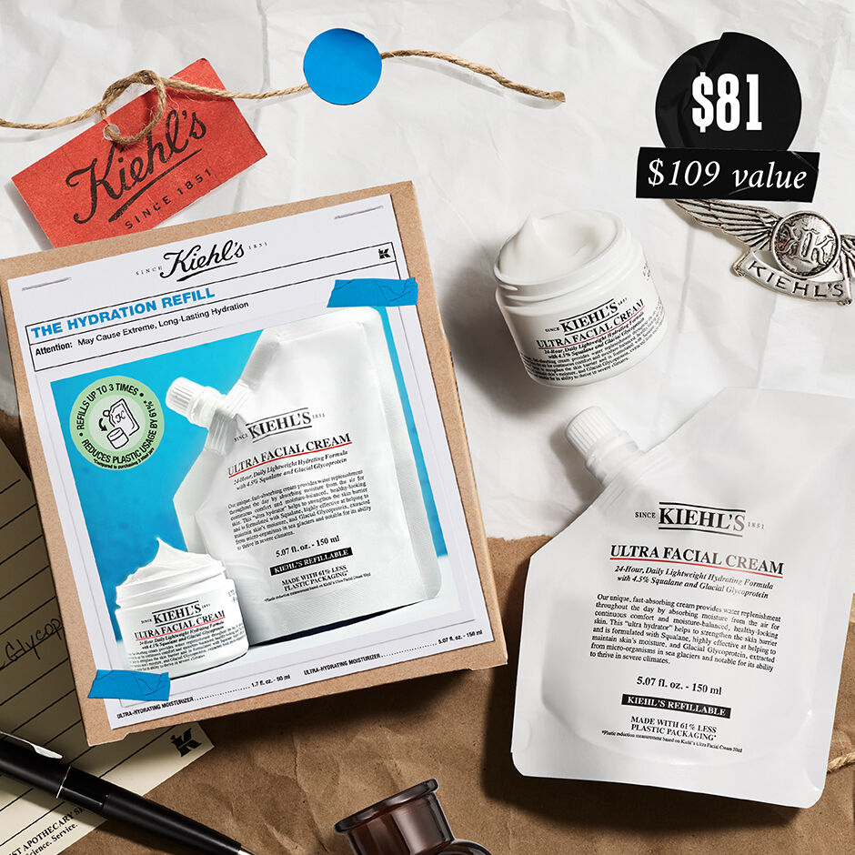 The Hydration Refill Gift Set - Face Skincare Set - Kiehl's
