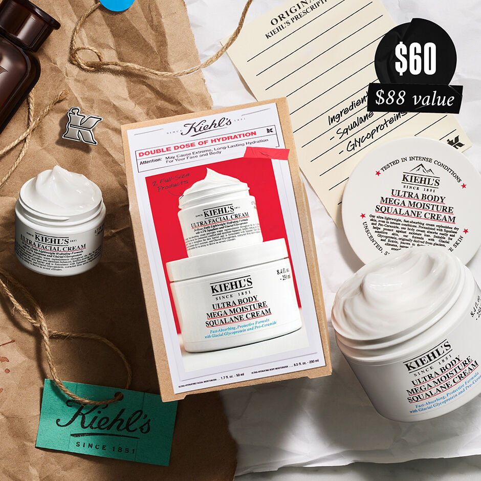 Double Dose Of Hydration Gift Set - Skincare Set - Kiehl's