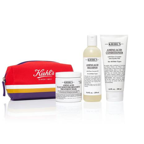Kiehls 4-Piece Amino Acid Hair Trio Value Bundle