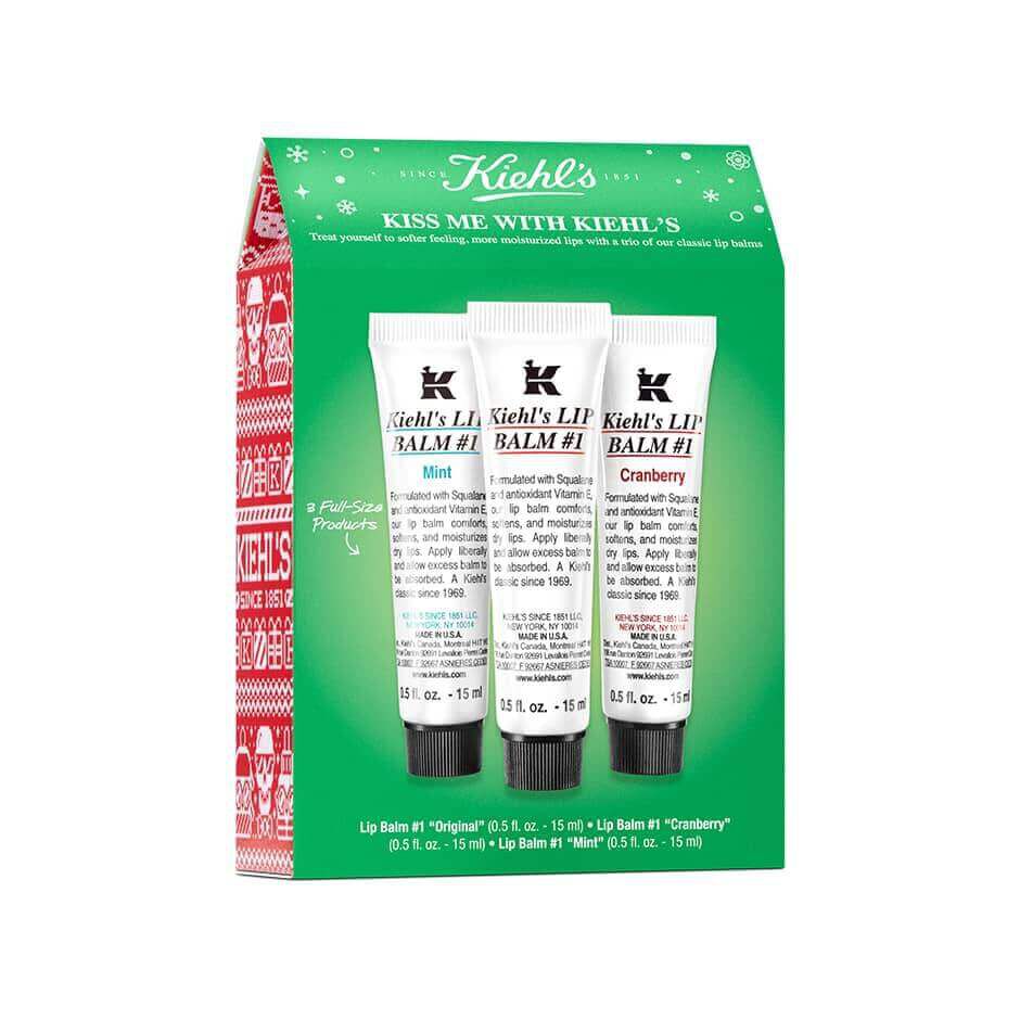 Kiss Me With Kiehls Hydrating Lip Balm Gift Set 25$