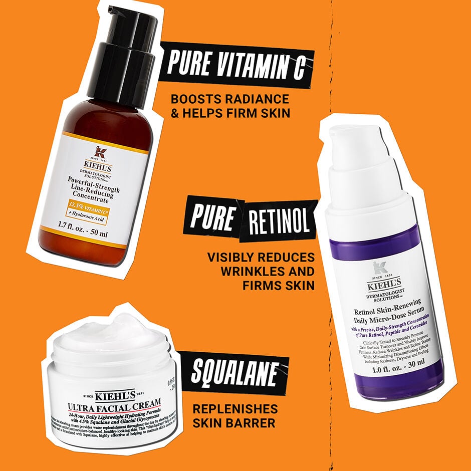 Skin-Smoothing Solutions Gift Set - Skincare Set - Kiehl's