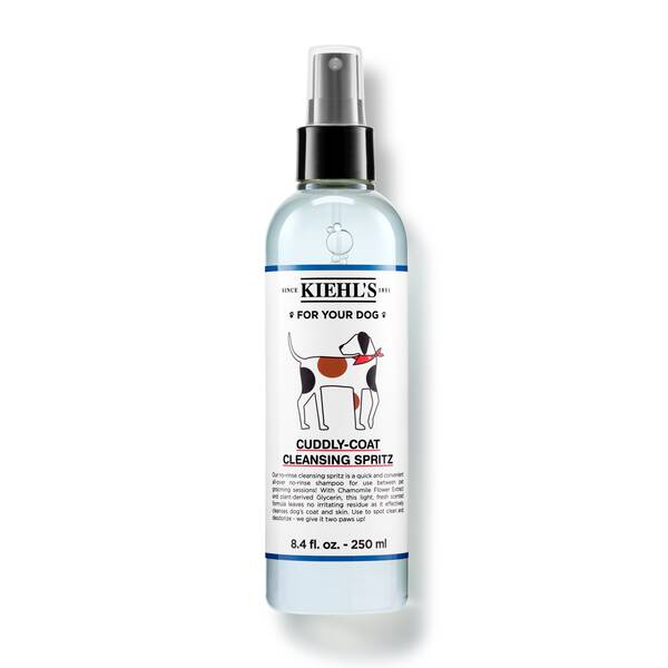 Kiehl's Cuddly-Coat Cleansing Spritz – Dog Grooming Spray | 8.45 fl oz