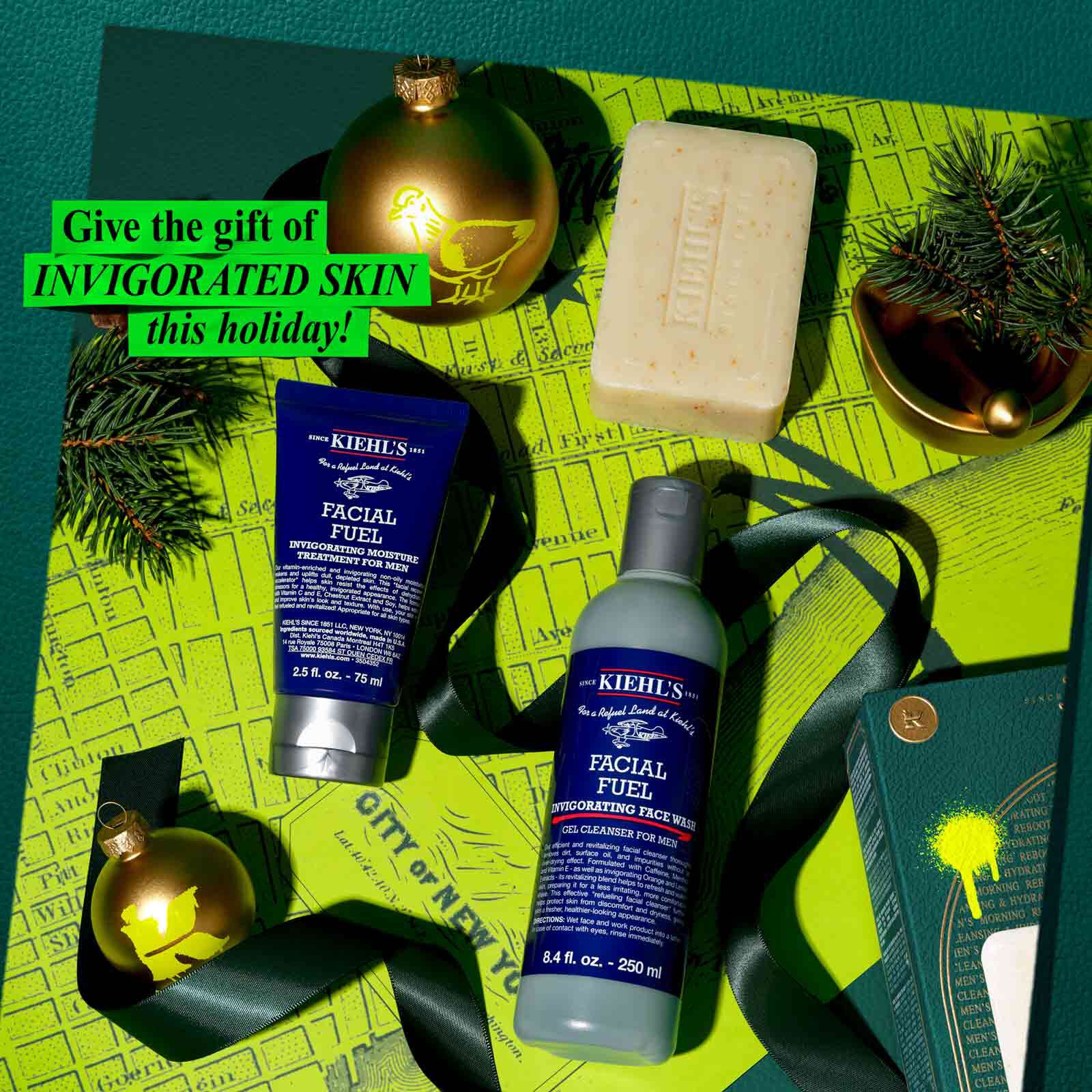 Men's Morning Reboot– Men's Skincare Gift Set – Kiehl's​ ​