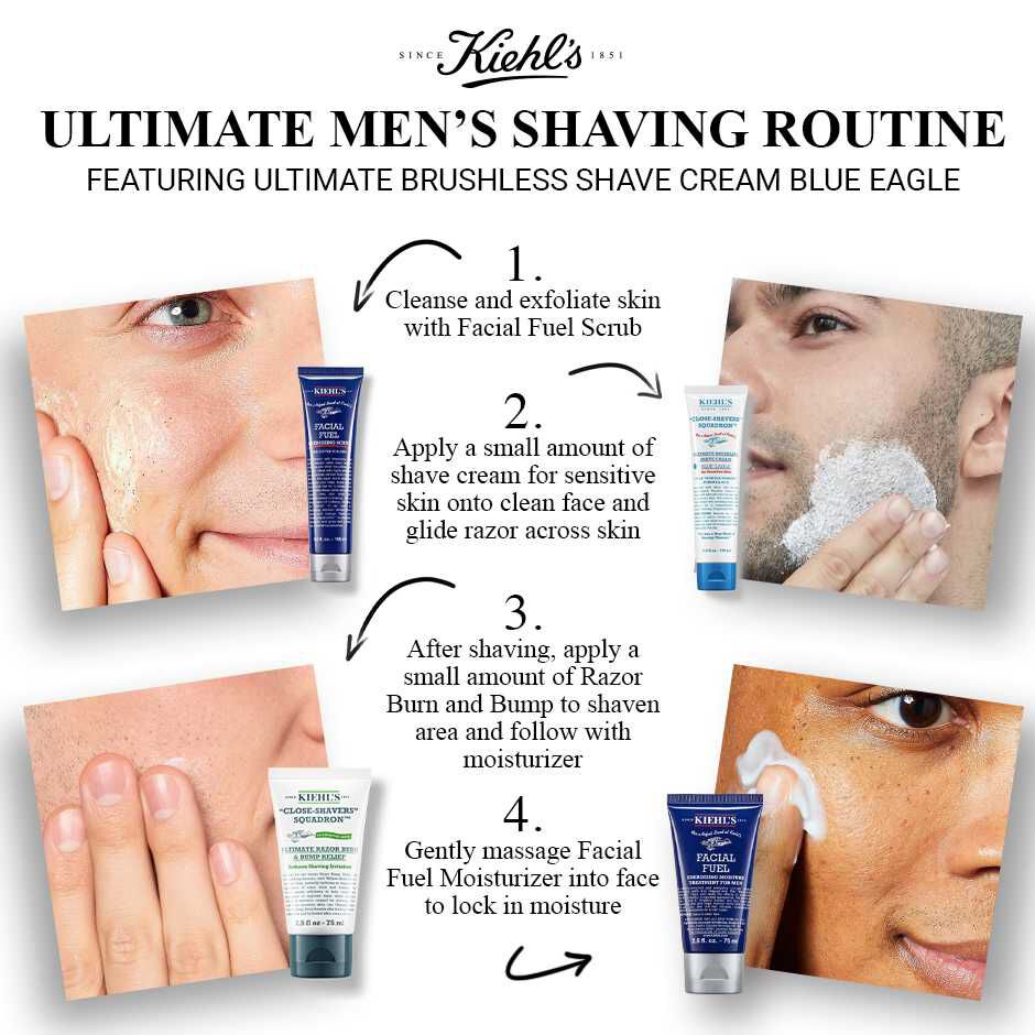 Ultimate Brushless Shave Cream Blue Eagle
