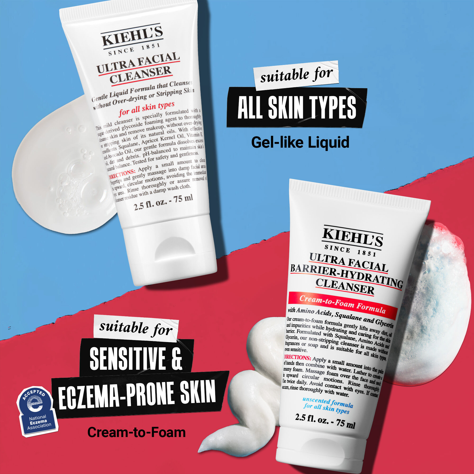 Ultra Facial Cleanser – Gentle Facial Cleanser – Kiehl's