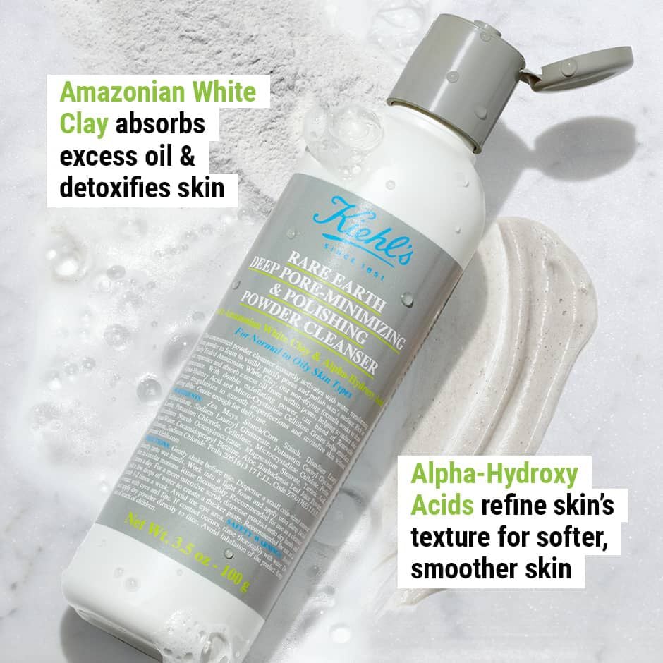 Rare Earth Deep Pore Minimizing Powder Cleanser Kiehl s