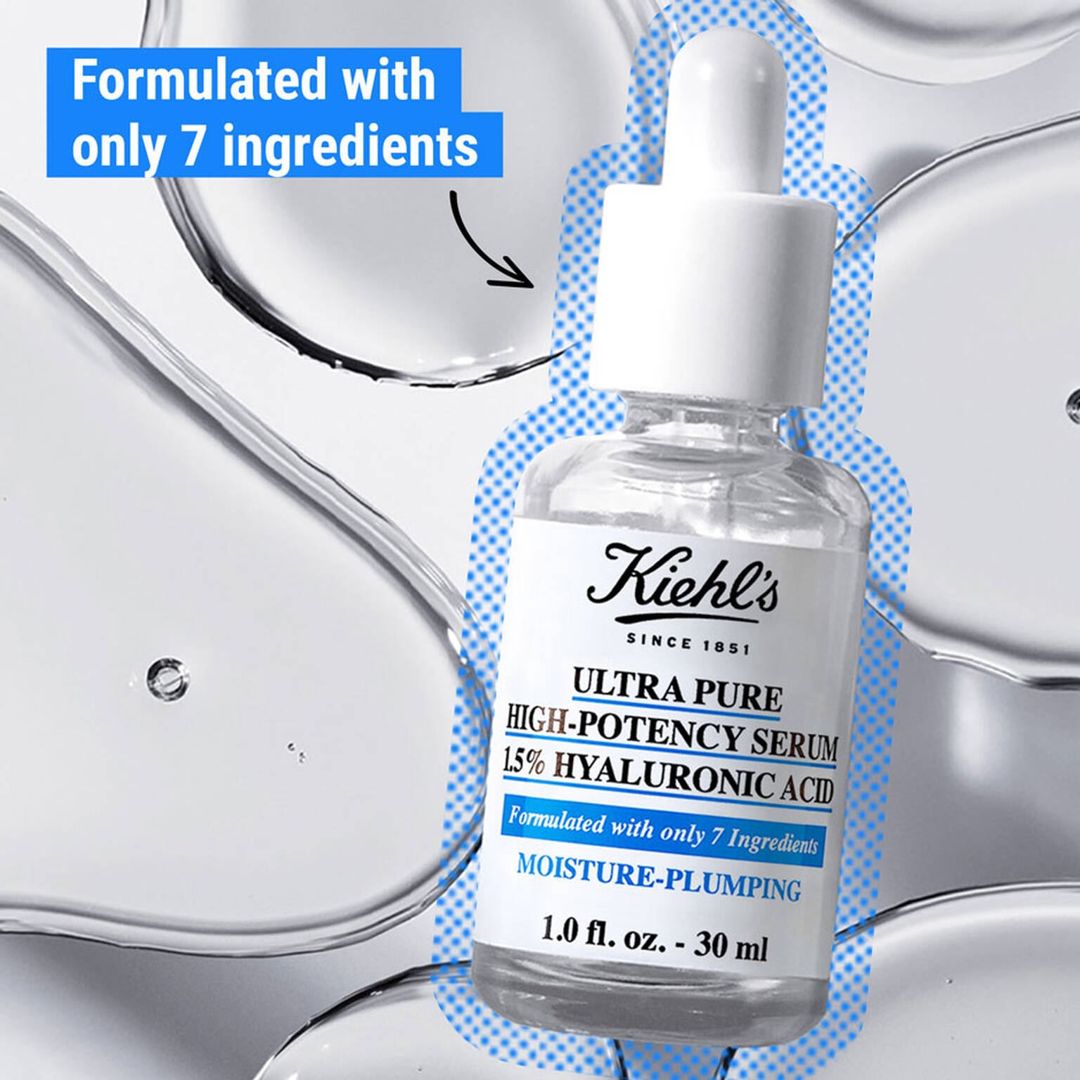 Ultra Pure High-Potency Hyaluronic Acid Face Serum — Kiehl’s