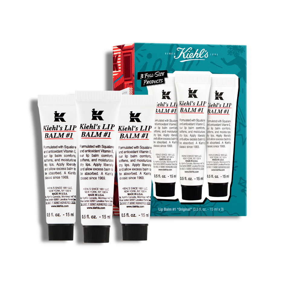 Kiss Me with Kiehls Gift Set - Lip Balm Set 30$