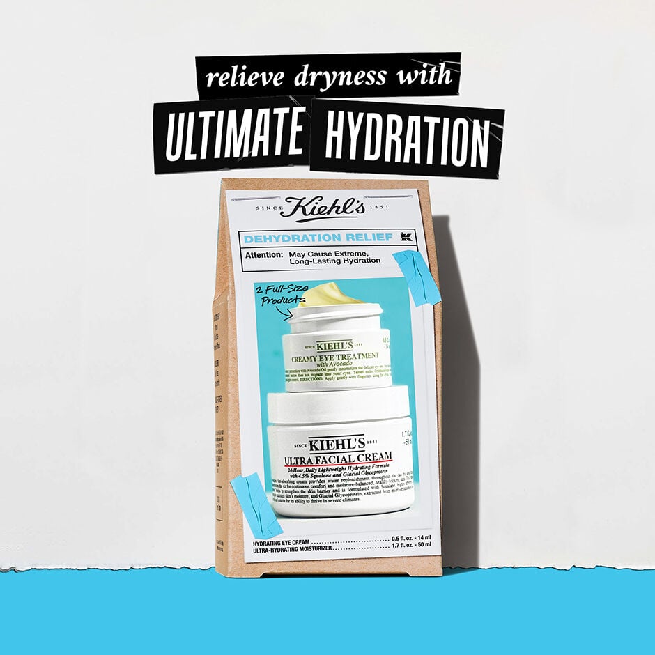 キールズ Since 1851 Dehydration Relief クリーム２点セット The Dehydration Relief Gift Set - Skincare Set - Kiehl's