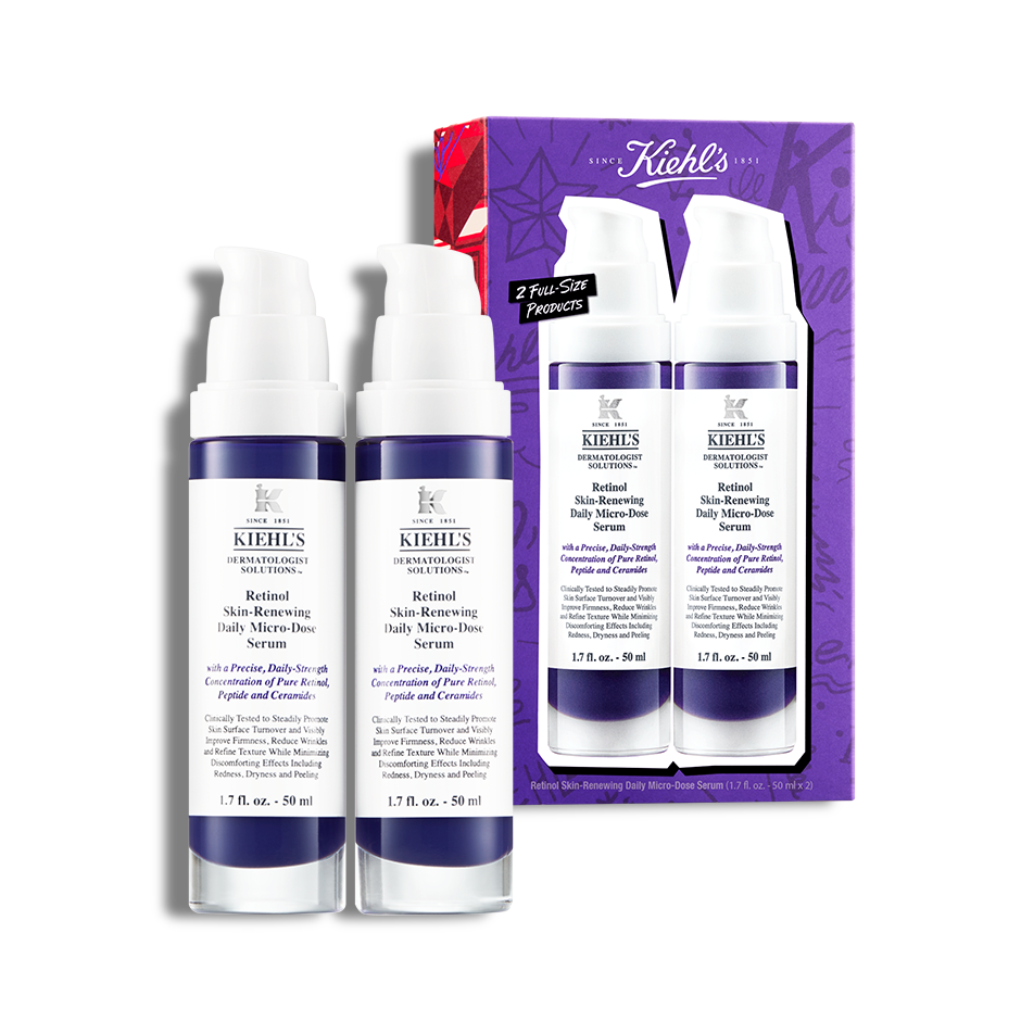 Kiehls Radical Retinol Duo Gift Set - Anti Aging Gift Set 134$