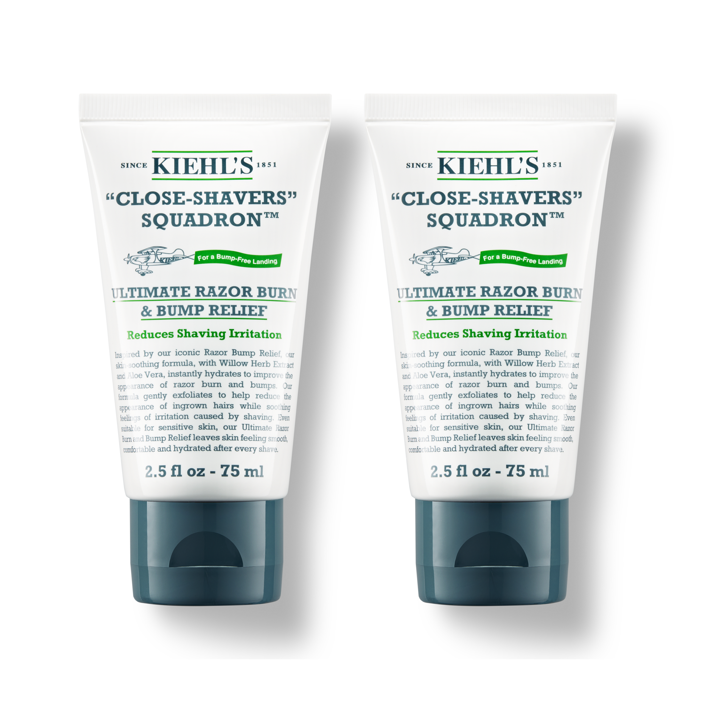 Kiehls Ultimate Razor Burn Bump Relief 75ml Duo 48$