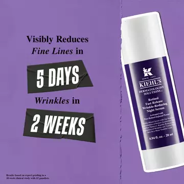 Visibly reduces fine lines in 5 days,wrinkles in 2 weeks 