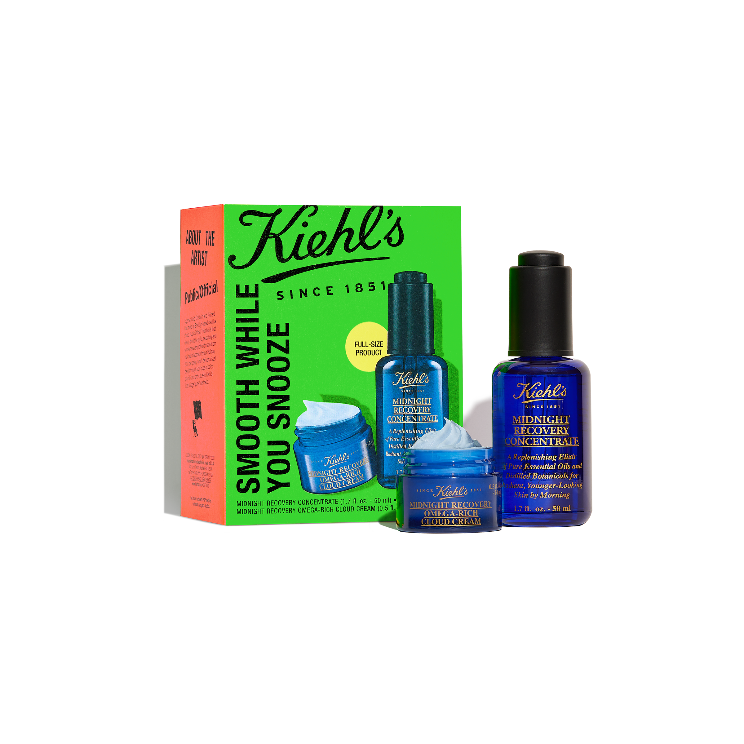 Smooth While You Snooze Gift Set - Skincare Set - Kiehl's
