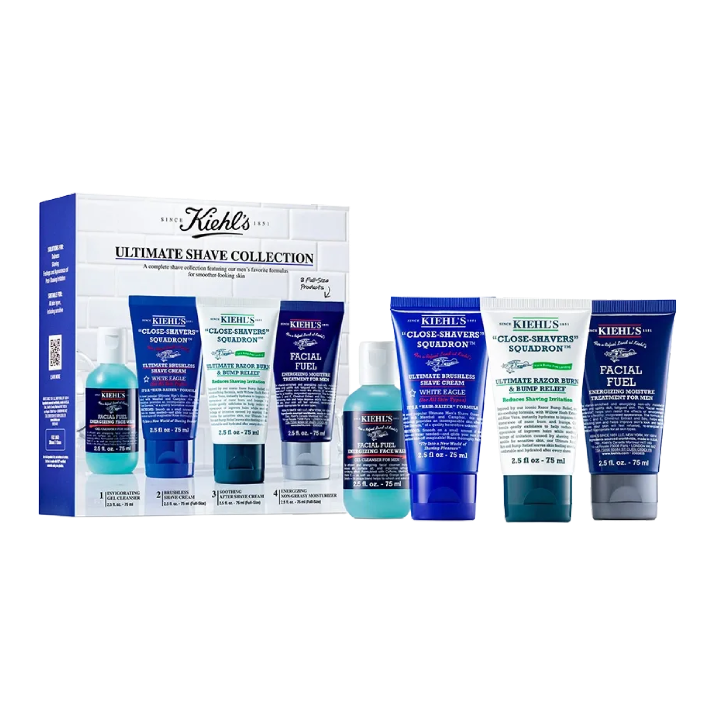 Kiehls Ultimate Shave Collection Gift Set - Mens Shaving Set 58$