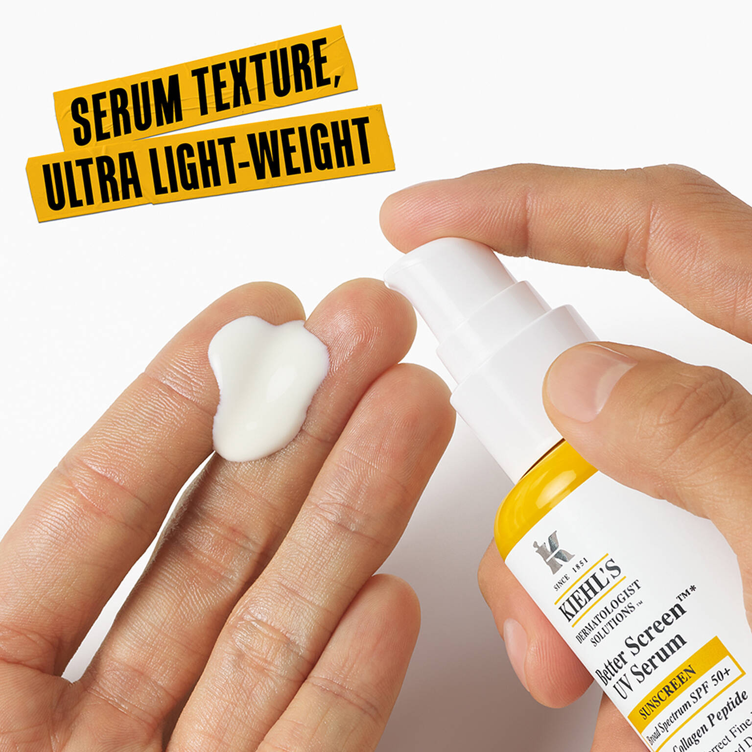 Better Screen™ UV Sunscreen Serum — SPF 50+ Sunscreen — Kiehl’s