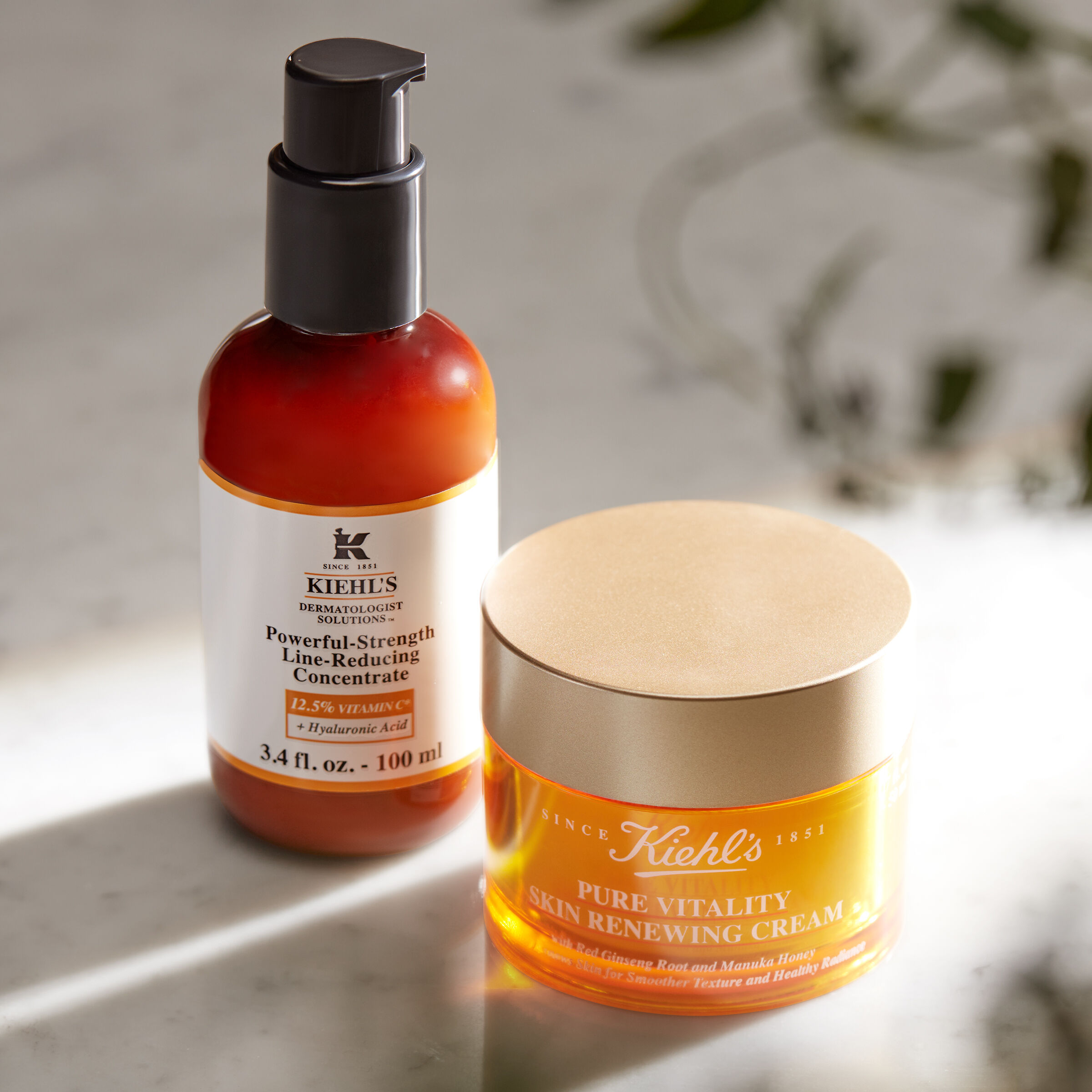 【即納&大特価】 Renewing Skin Vitality Pure Cream Kiehl's - Cream Face Radiant - 美容液