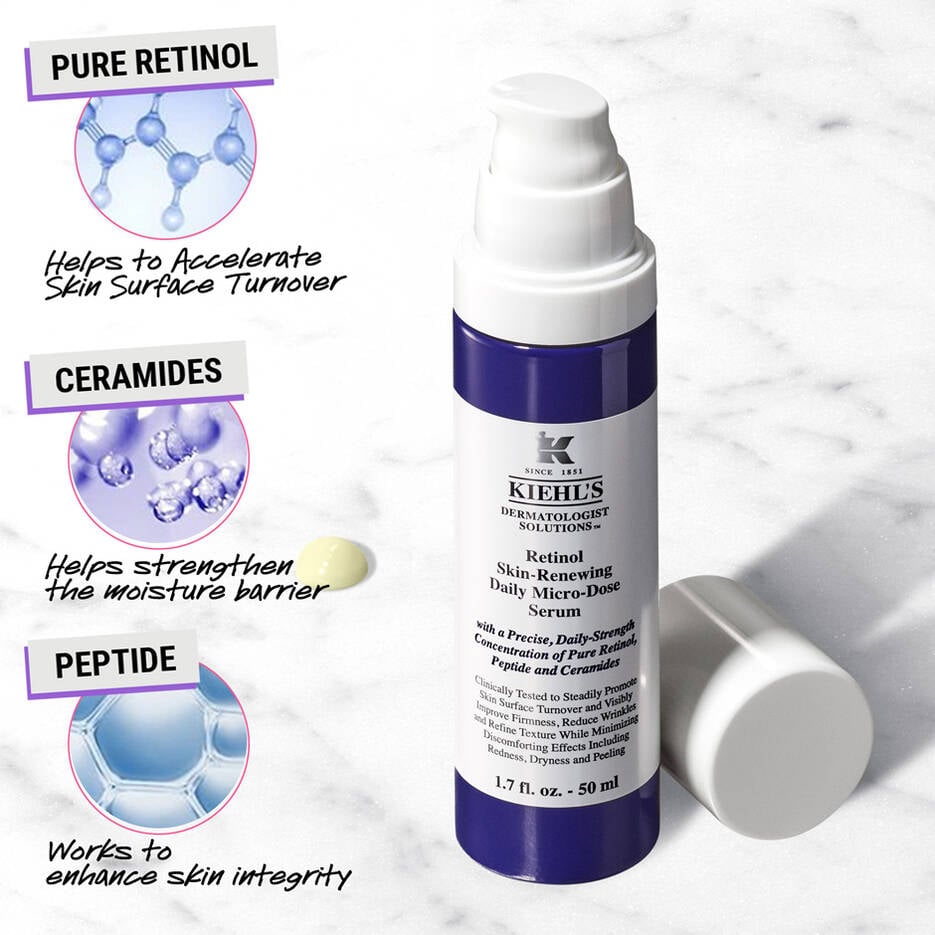 Micro-Dose Anti-Aging Daily Retinol Face Serum – Kiehl’s