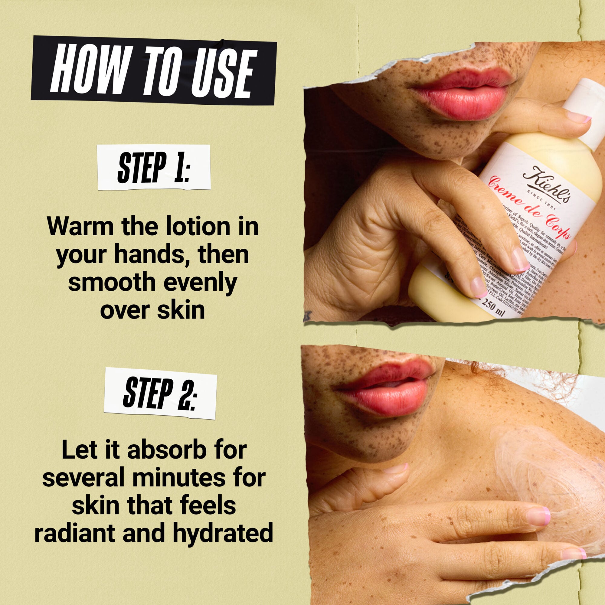 Creme de Corps Refillable Body Lotion with Cocoa Butter