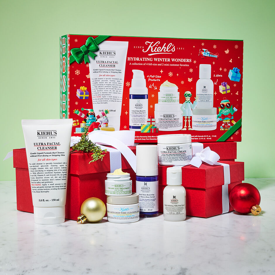 Hydrating Winter Wonders Skincare Holiday Gift Set Kiehl s