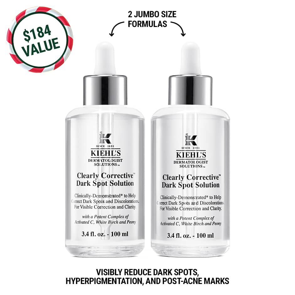 Clearly Corrective Dark Spot Solution Duo Skincare Set Kiehl S